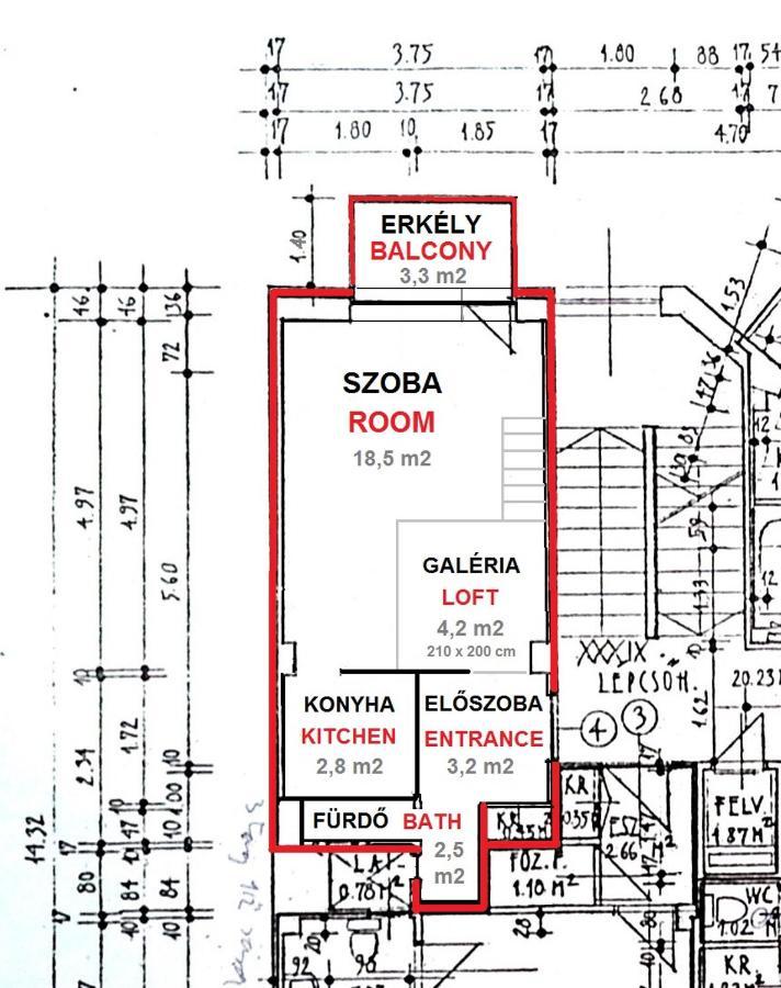 Sunny Studio With Balcony In Party District Budapeşte Dış mekan fotoğraf